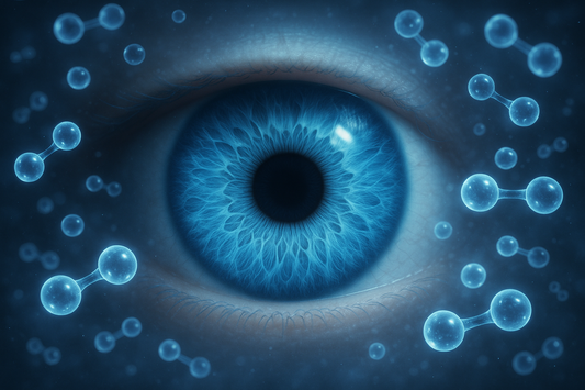 Molecular hydrogen gas for eye health