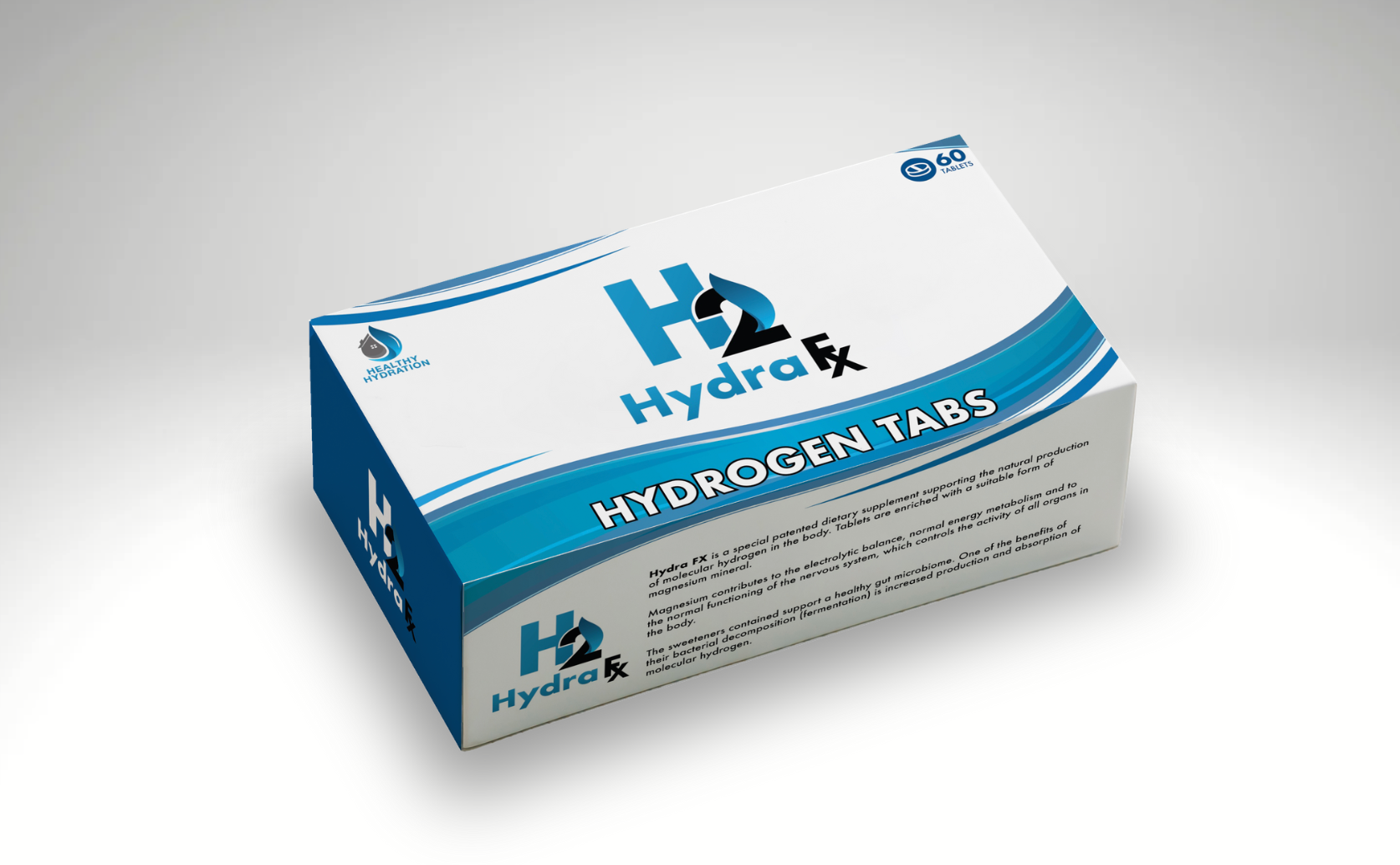 Molecular Hydrogen Tabs - Supplementation from Healthy Hydration
